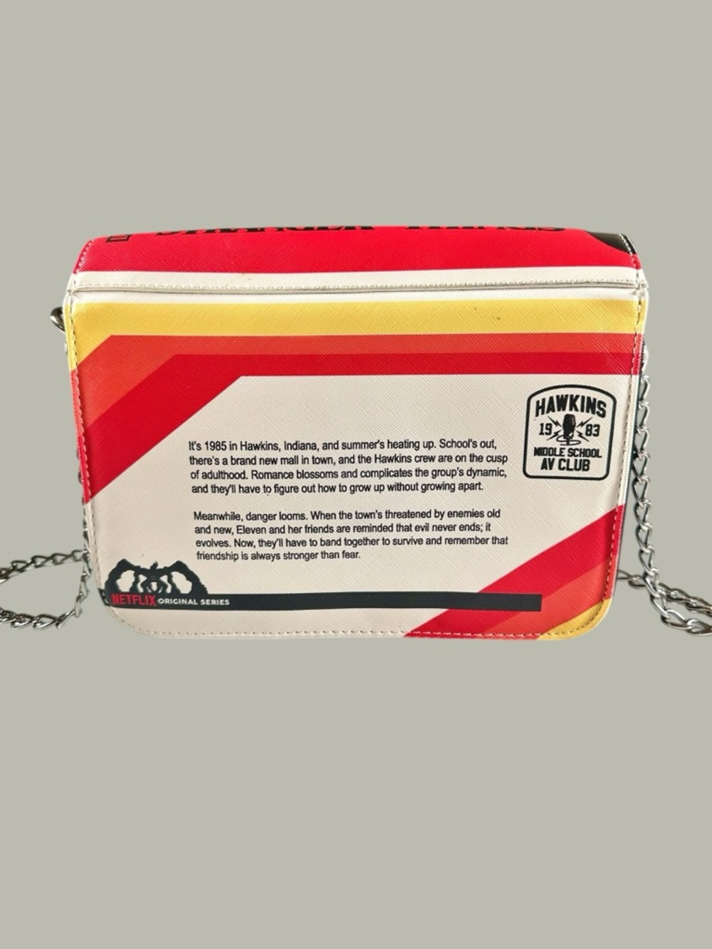 Stranger Things Graphic Crossbody/Messenger Bag RARE Limited Edition - Picture 3 of 11